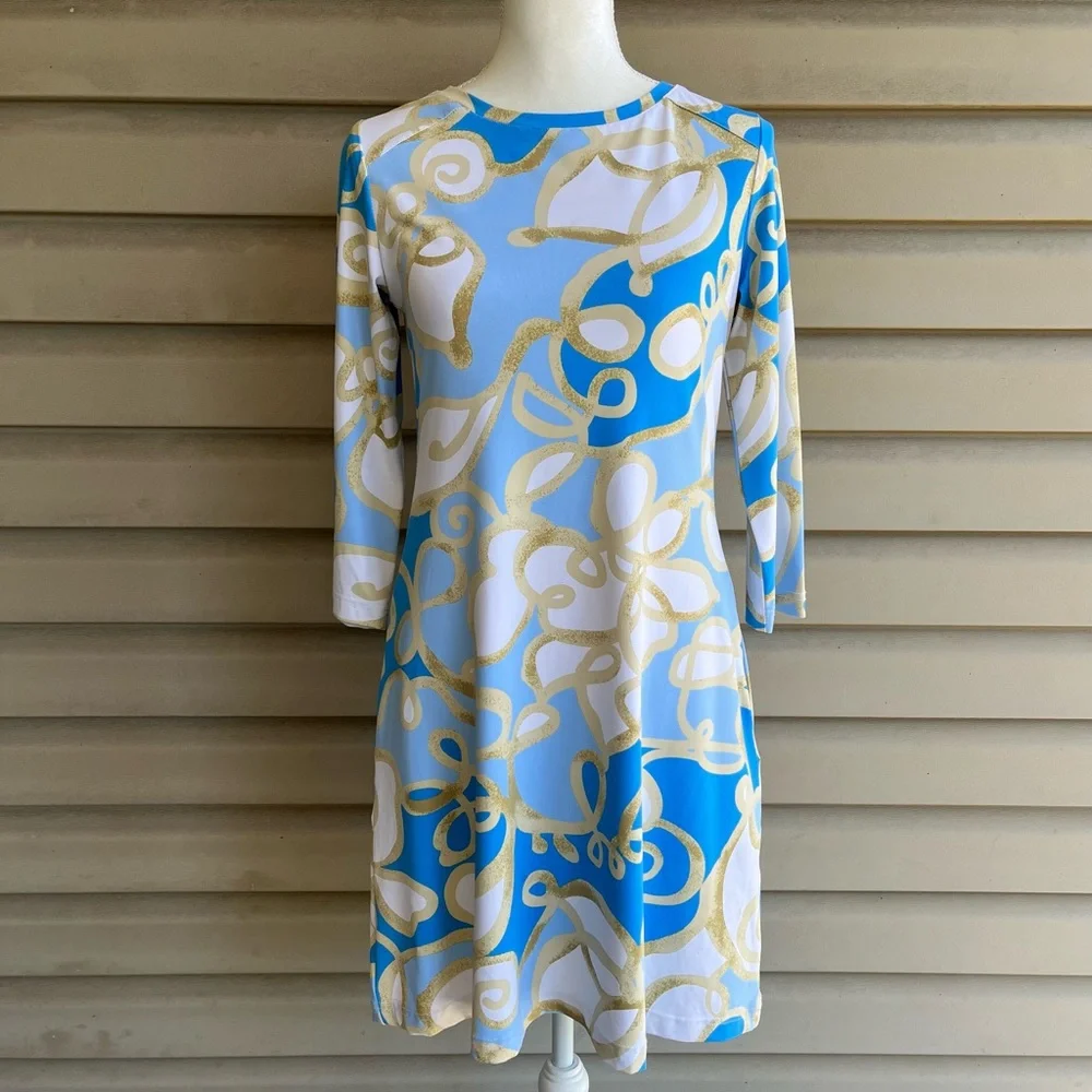 •Barbara Gerwit• Resort Wear Swing Dress - Size Small - Picture 1 of 8